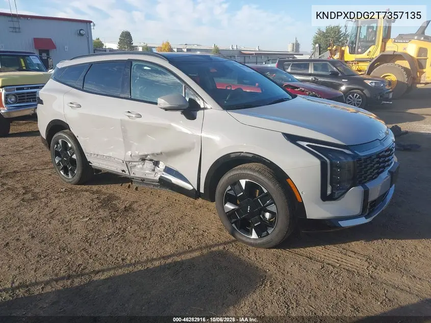 2026 KIA SPORTAGE VIN KNDPXDDG2T7357135 — фото 2