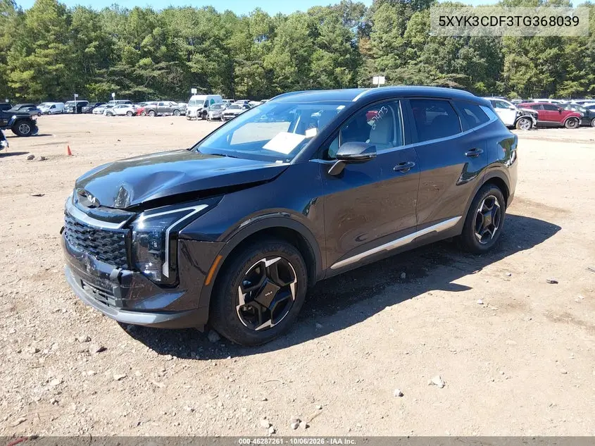 2026 KIA SPORTAGE VIN 5XYK3CDF3TG368039 — фото 2