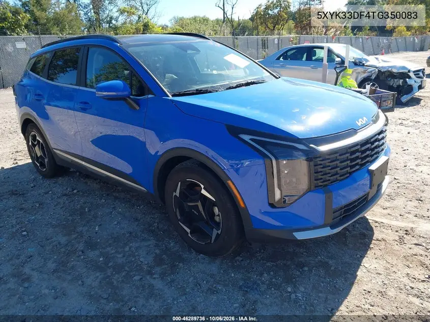 KIA SPORTAGE 2026, VIN 5XYK33DF4TG350083