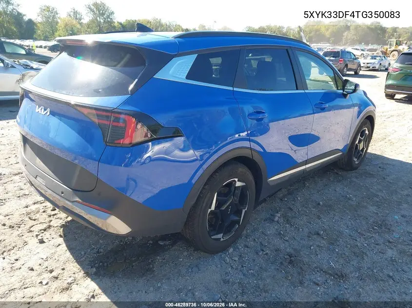 2026 KIA SPORTAGE VIN 5XYK33DF4TG350083 — фото 4