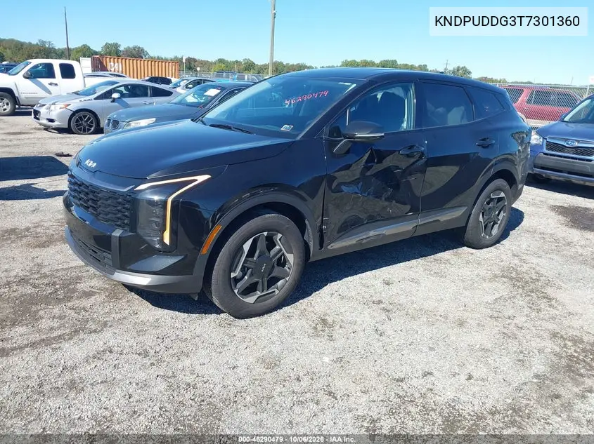 2026 KIA SPORTAGE VIN KNDPUDDG3T7301360 — фото 2