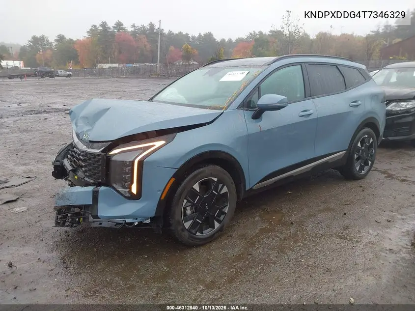 2026 KIA SPORTAGE VIN KNDPXDDG4T7346329 — фото 2
