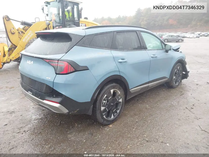 2026 KIA SPORTAGE VIN KNDPXDDG4T7346329 — фото 4