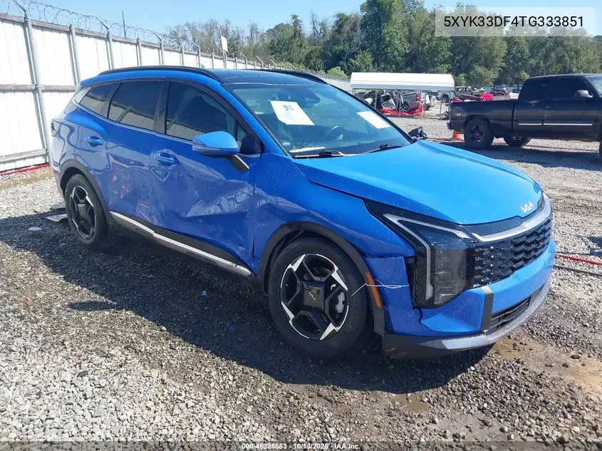 KIA SPORTAGE 2026, VIN 5XYK33DF4TG333851
