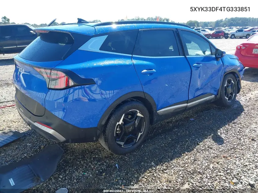 2026 KIA SPORTAGE VIN 5XYK33DF4TG333851 — фото 4