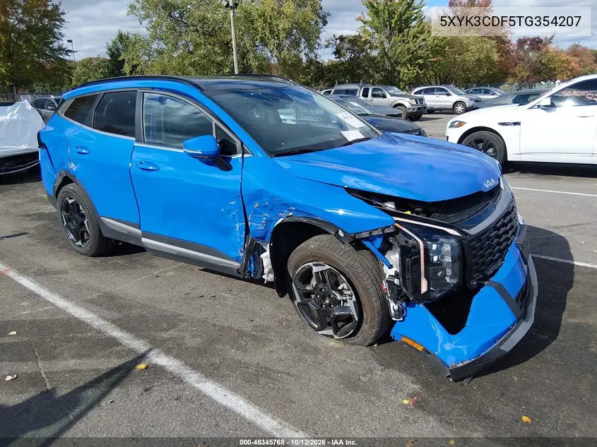 KIA SPORTAGE 2026, VIN 5XYK3CDF5TG354207