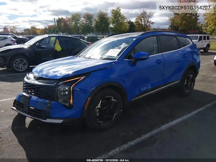 2026 KIA SPORTAGE VIN 5XYK3CDF5TG354207 — фото 2