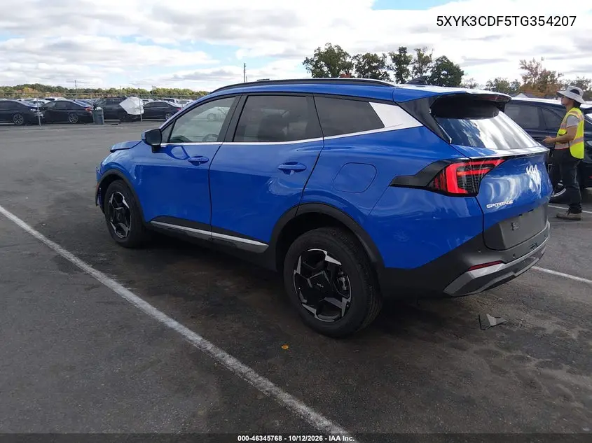 2026 KIA SPORTAGE VIN 5XYK3CDF5TG354207 — фото 3