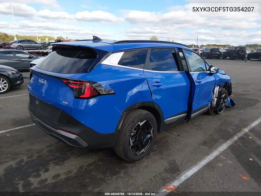 2026 KIA SPORTAGE VIN 5XYK3CDF5TG354207 — фото 4