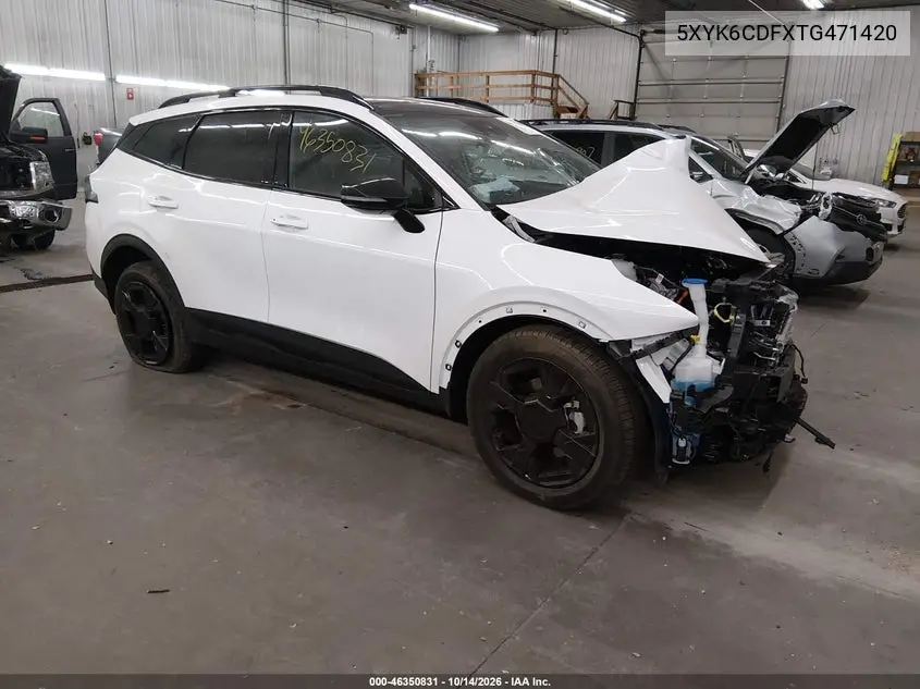 KIA SPORTAGE 2026, VIN 5XYK6CDFXTG471420