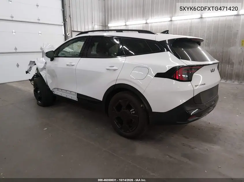 2026 KIA SPORTAGE VIN 5XYK6CDFXTG471420 — фото 3