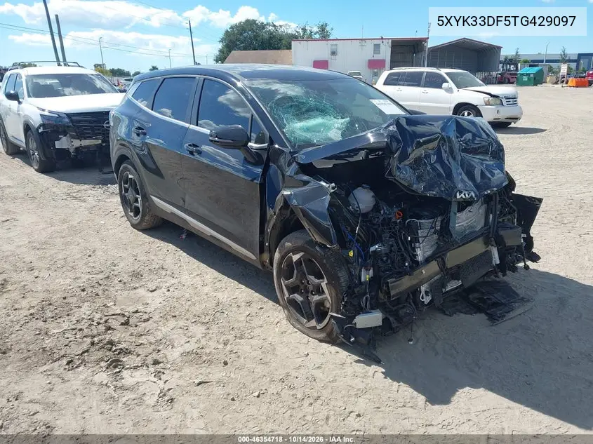 KIA SPORTAGE 2026, VIN 5XYK33DF5TG429097