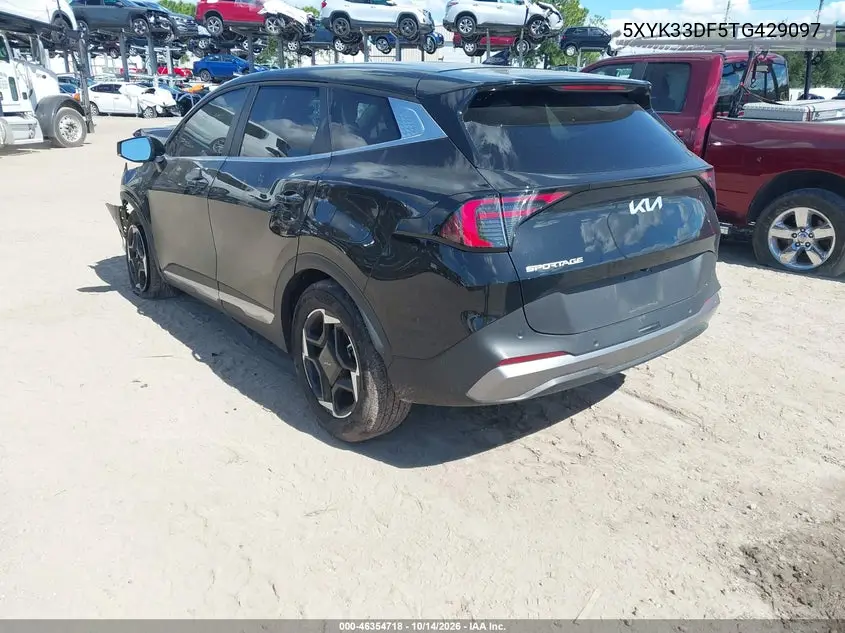 2026 KIA SPORTAGE VIN 5XYK33DF5TG429097 — фото 3