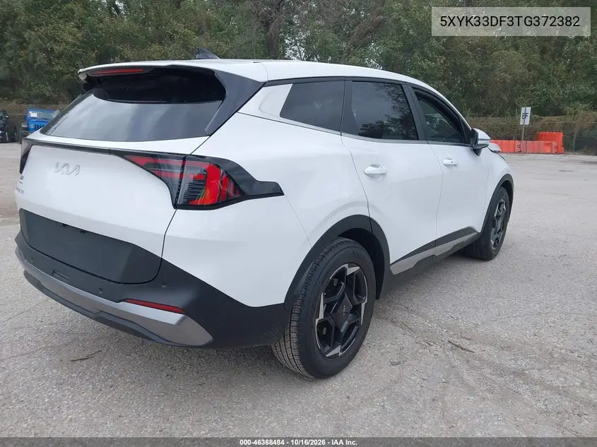 2026 KIA SPORTAGE VIN 5XYK33DF3TG372382 — фото 4