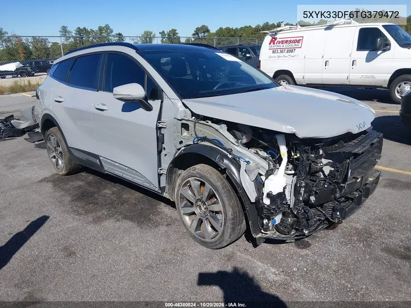 KIA SPORTAGE 2026, VIN 5XYK33DF6TG379472
