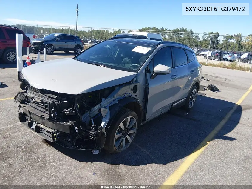 2026 KIA SPORTAGE VIN 5XYK33DF6TG379472 — фото 2