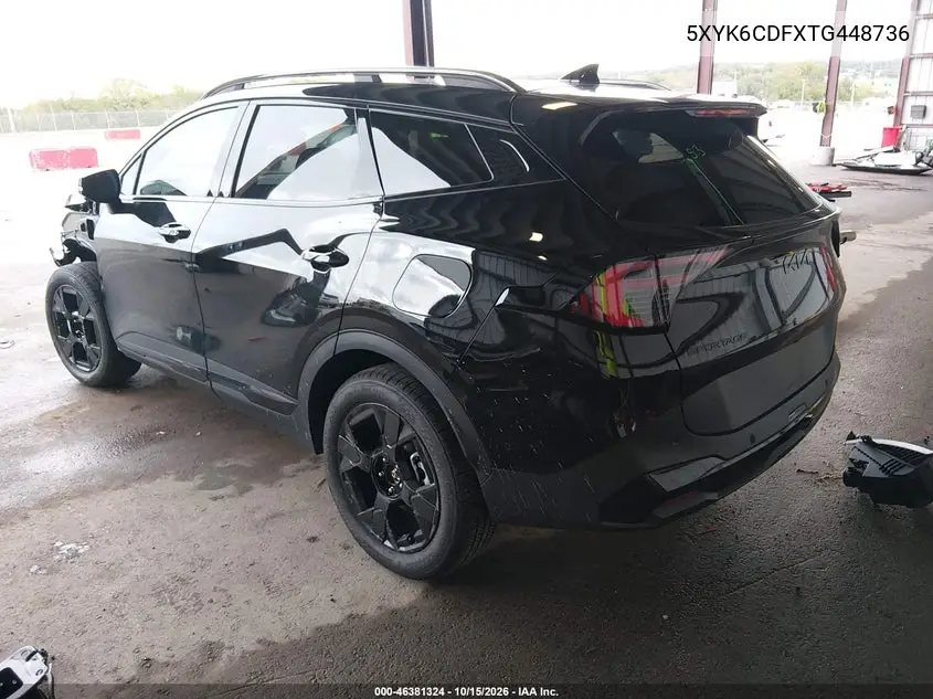 2026 KIA SPORTAGE VIN 5XYK6CDFXTG448736 — фото 3