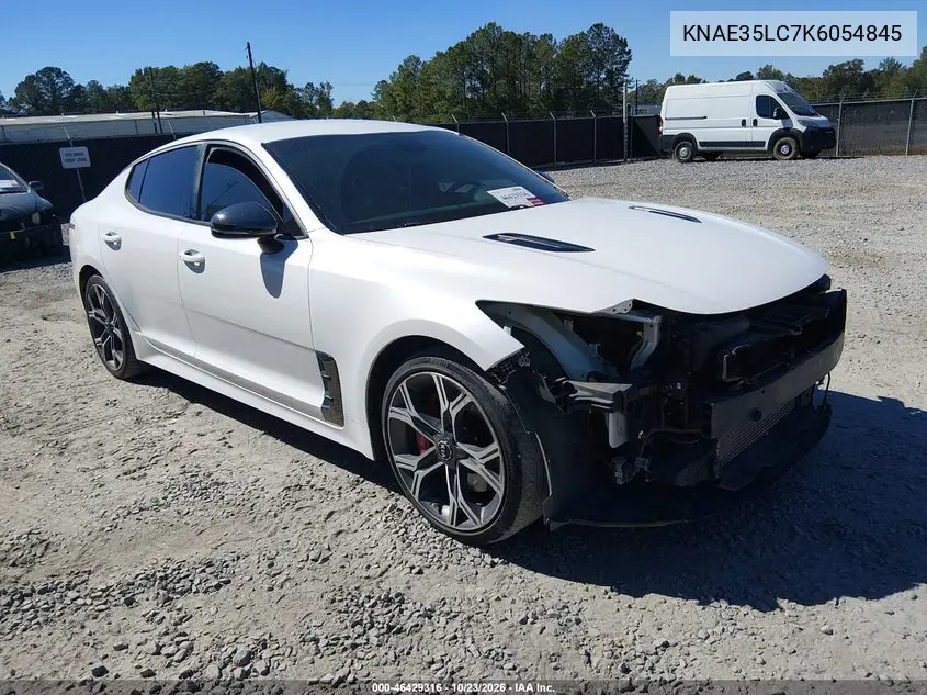 KIA STINGER 2019, VIN KNAE35LC7K6054845