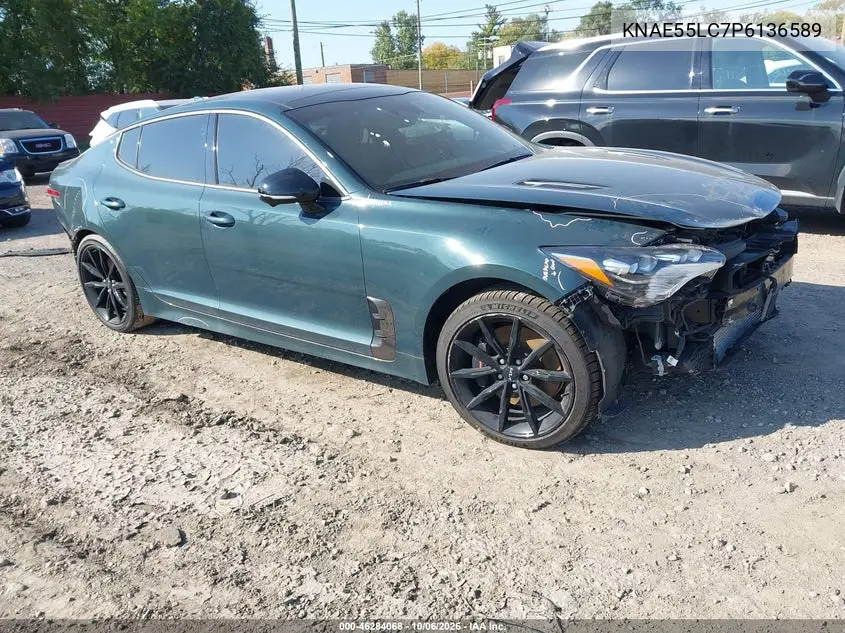 KIA STINGER 2023, VIN KNAE55LC7P6136589