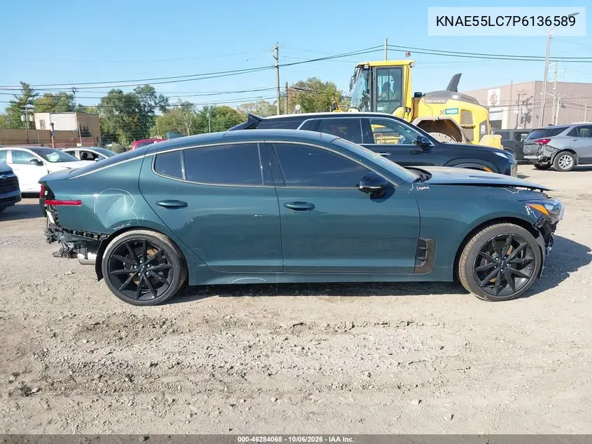 2023 KIA STINGER VIN KNAE55LC7P6136589 — фото 14