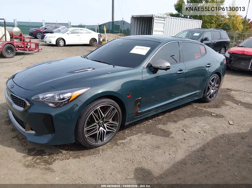 2023 KIA STINGER VIN KNAE55LC1P6130013 — фото 2