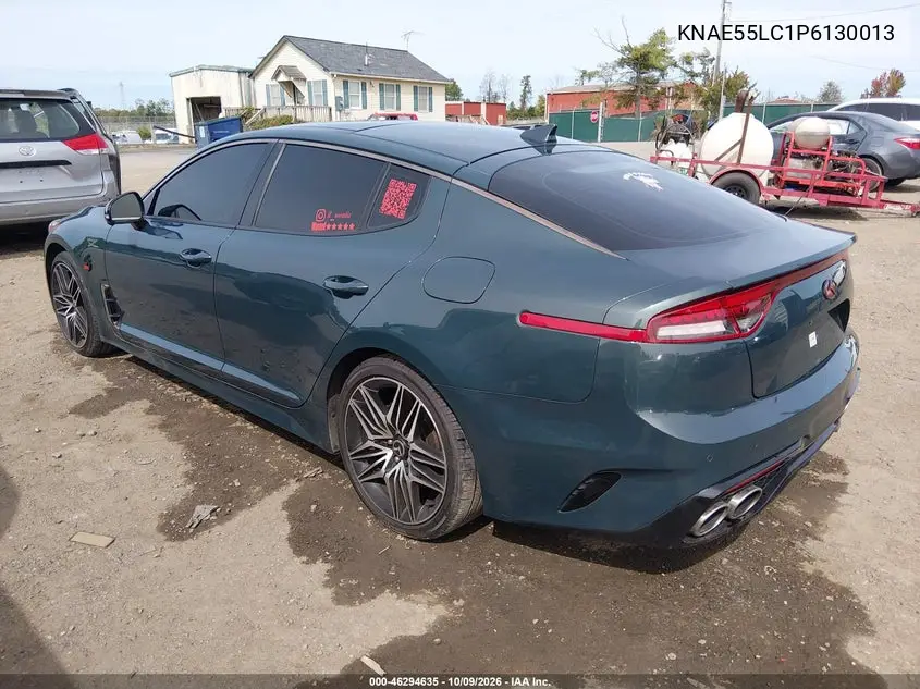 2023 KIA STINGER VIN KNAE55LC1P6130013 — фото 3