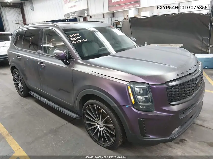 KIA TELLURIDE 2020, VIN 5XYP54HC0LG076855