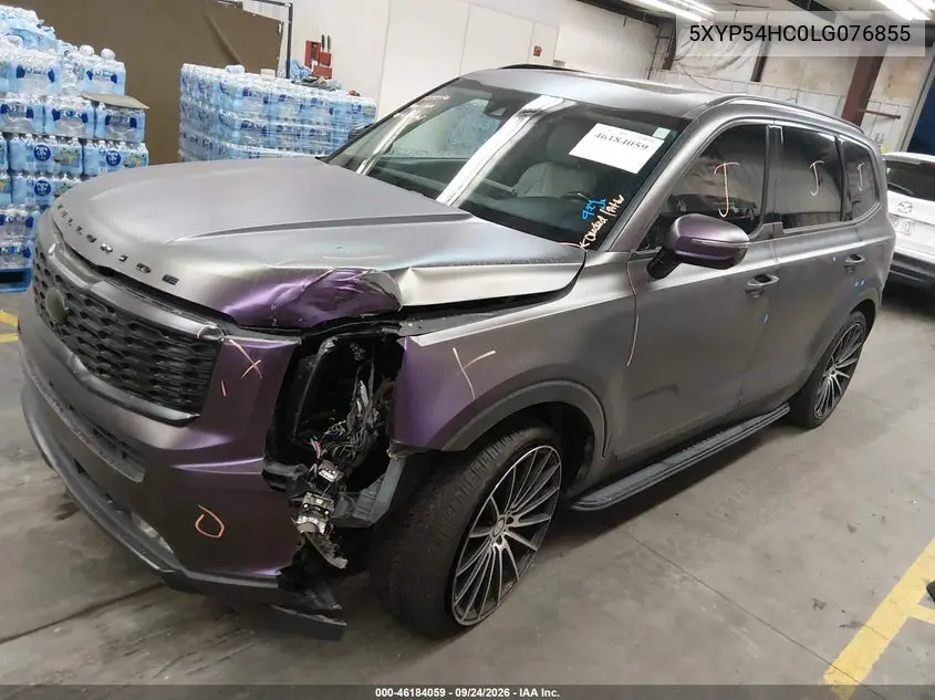 2020 KIA TELLURIDE VIN 5XYP54HC0LG076855 — фото 2