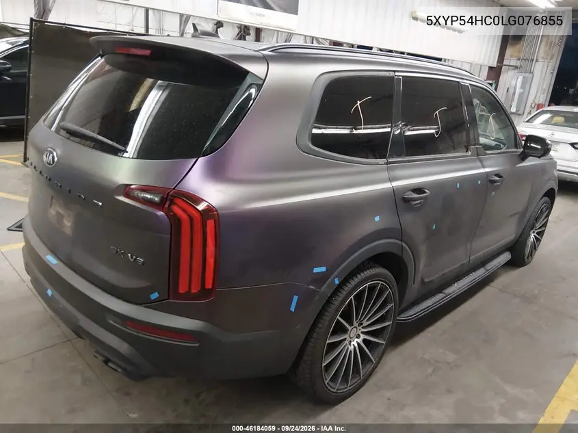 2020 KIA TELLURIDE VIN 5XYP54HC0LG076855 — фото 4