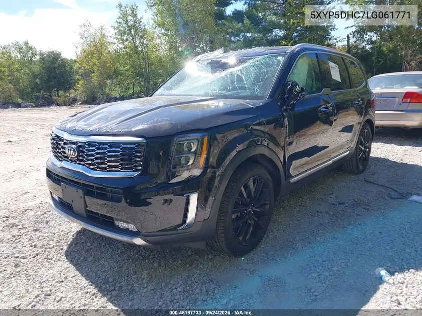 2020 KIA TELLURIDE VIN 5XYP5DHC7LG061771 — фото 2