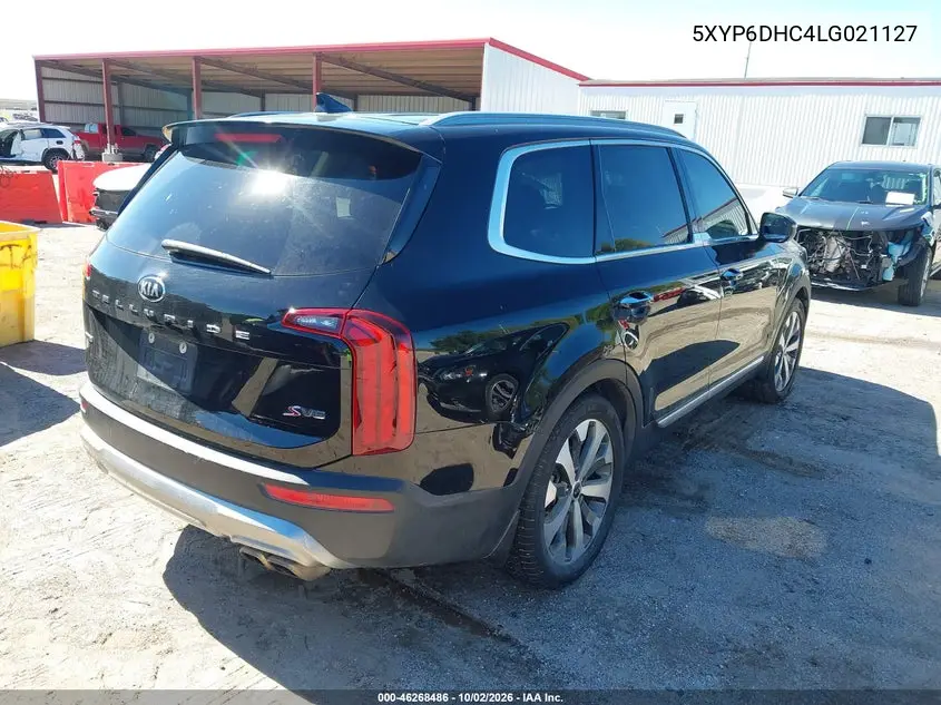 2020 KIA TELLURIDE VIN 5XYP6DHC4LG021127 — фото 4