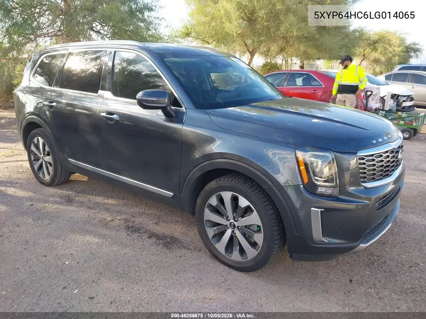 KIA TELLURIDE 2020, VIN 5XYP64HC6LG014065
