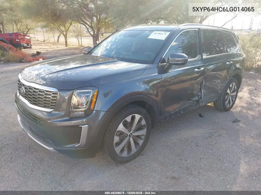 2020 KIA TELLURIDE VIN 5XYP64HC6LG014065 — фото 2