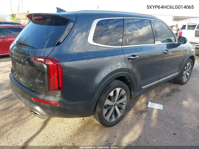 2020 KIA TELLURIDE VIN 5XYP64HC6LG014065 — фото 4