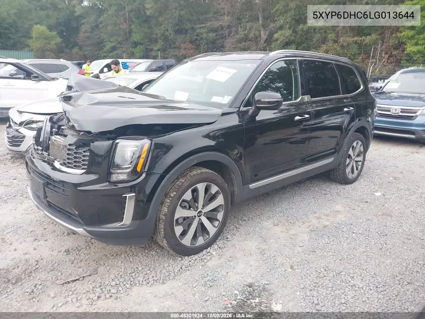 2020 KIA TELLURIDE VIN 5XYP6DHC6LG013644 — фото 2