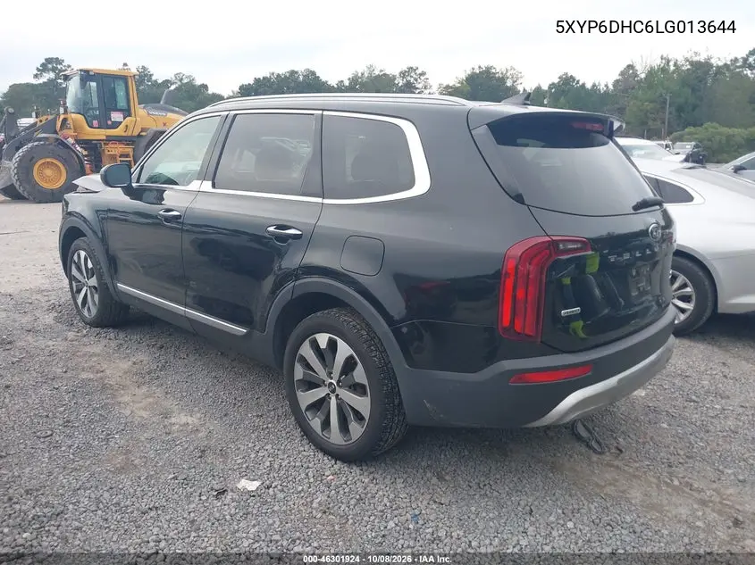 2020 KIA TELLURIDE VIN 5XYP6DHC6LG013644 — фото 3