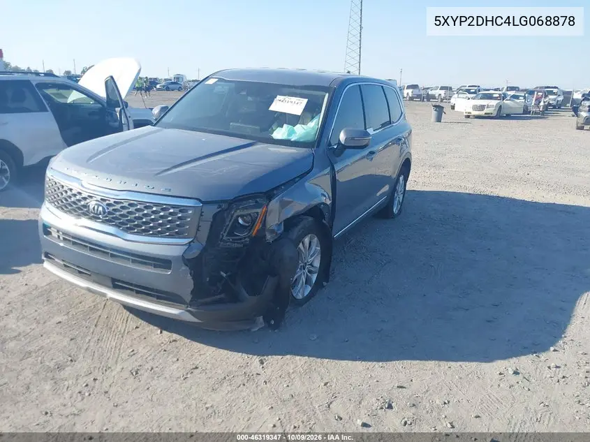 2020 KIA TELLURIDE VIN 5XYP2DHC4LG068878 — фото 2