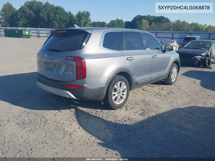 2020 KIA TELLURIDE VIN 5XYP2DHC4LG068878 — фото 4