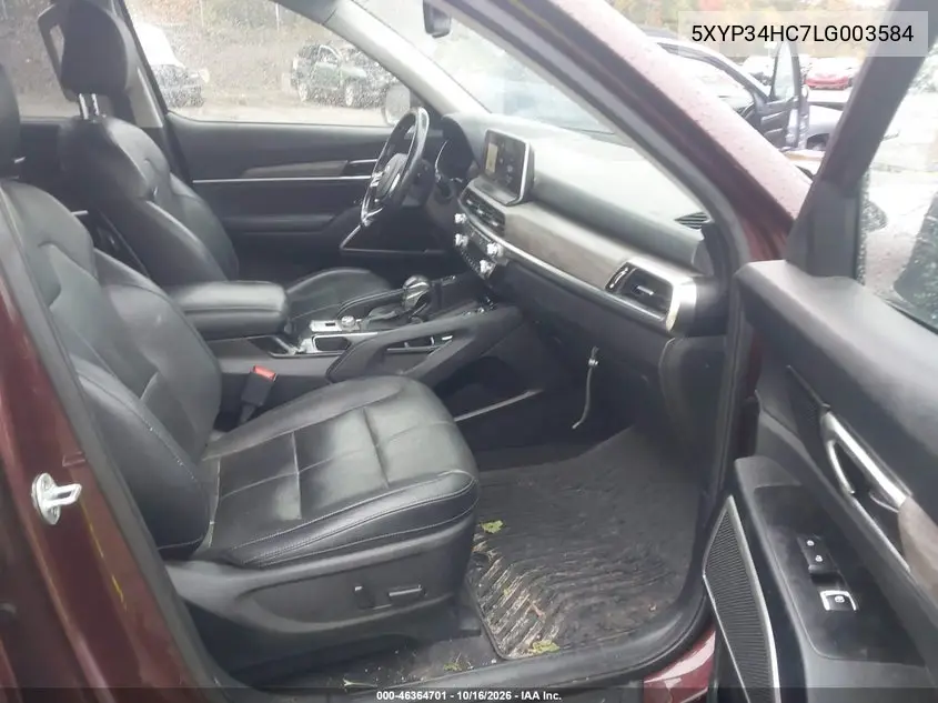 2020 KIA TELLURIDE VIN 5XYP34HC7LG003584 — фото 5
