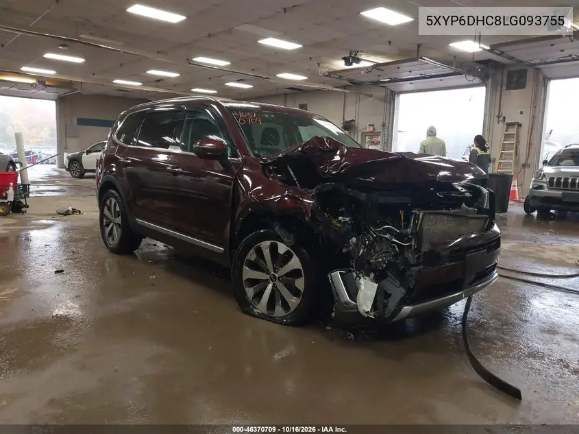 KIA TELLURIDE 2020, VIN 5XYP6DHC8LG093755