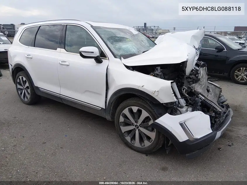KIA TELLURIDE 2020, VIN 5XYP6DHC8LG088118
