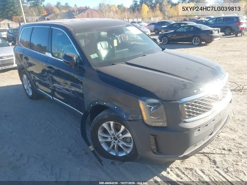 KIA TELLURIDE 2020, VIN 5XYP24HC7LG039813