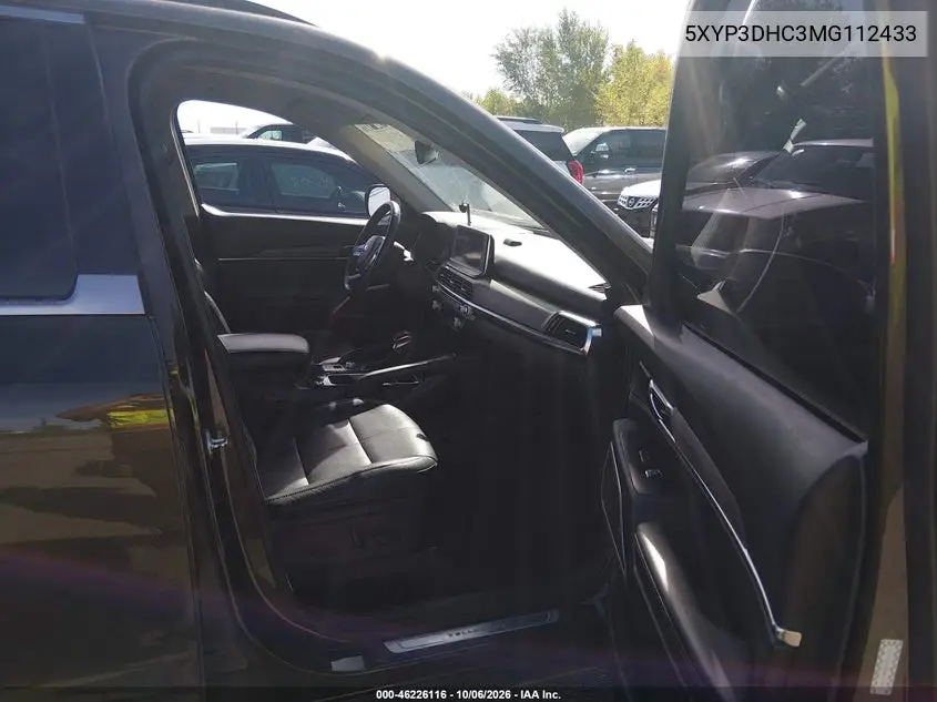 2021 KIA TELLURIDE VIN 5XYP3DHC3MG112433 — фото 5