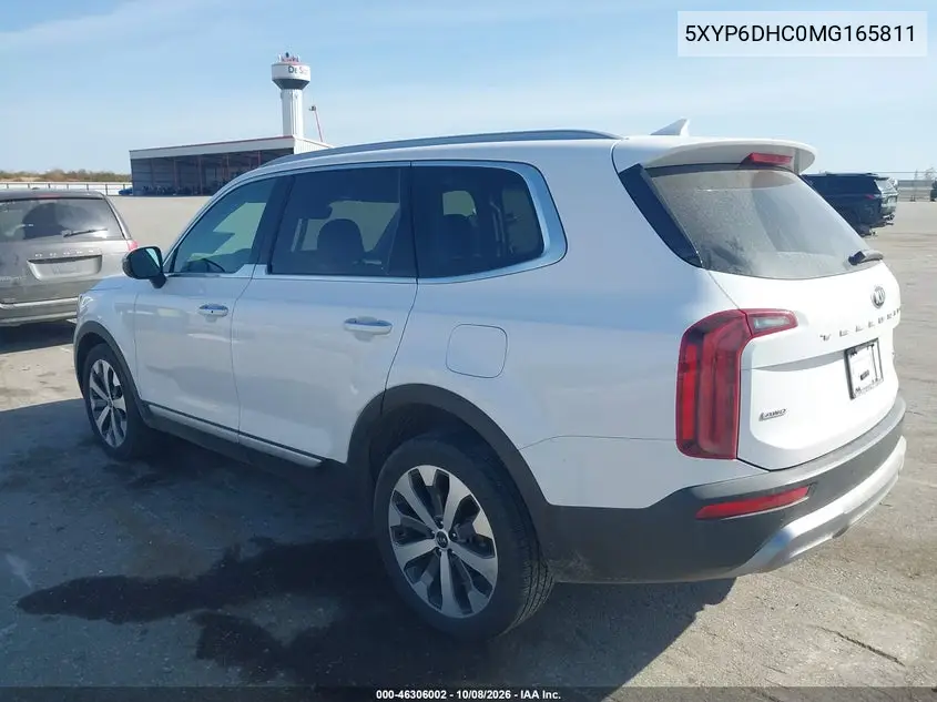2021 KIA TELLURIDE VIN 5XYP6DHC0MG165811 — фото 3