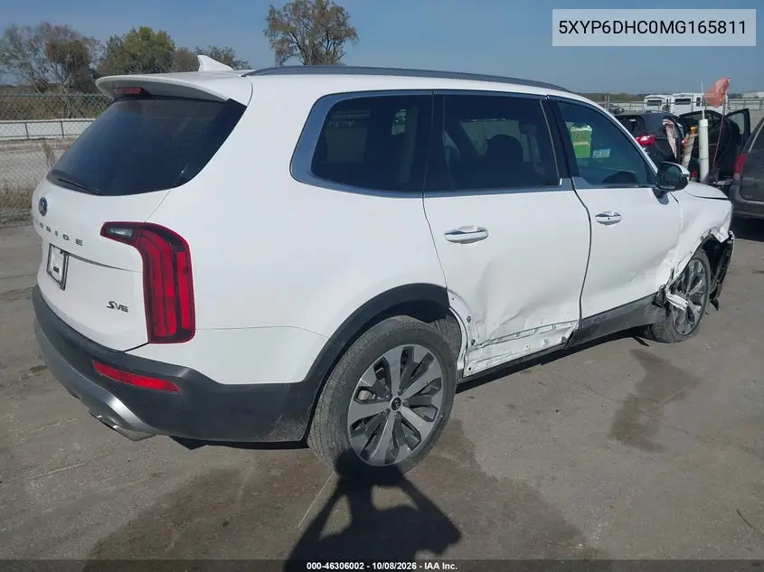 2021 KIA TELLURIDE VIN 5XYP6DHC0MG165811 — фото 4