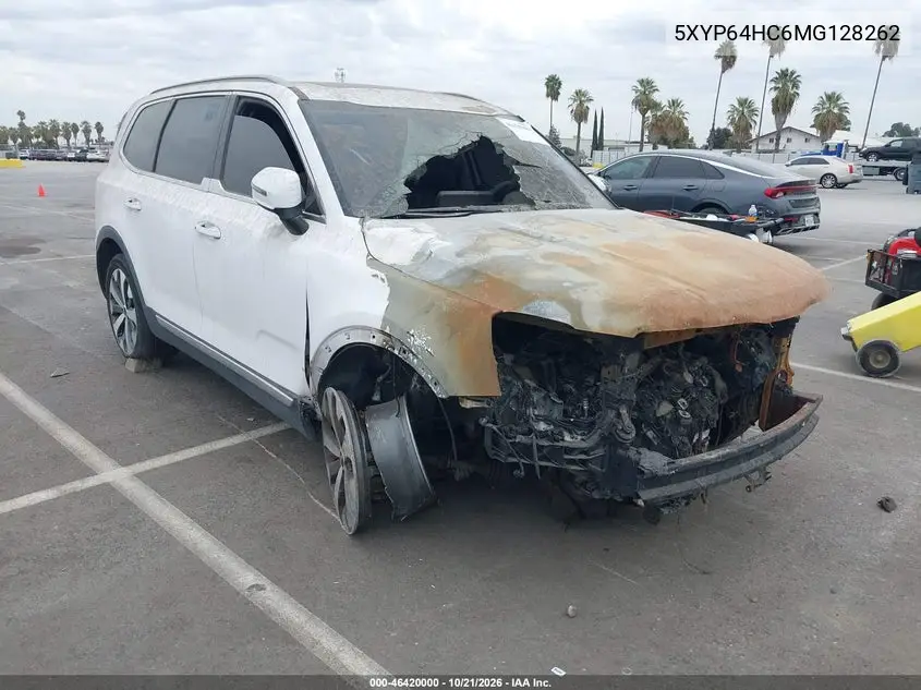 KIA TELLURIDE 2021, VIN 5XYP64HC6MG128262