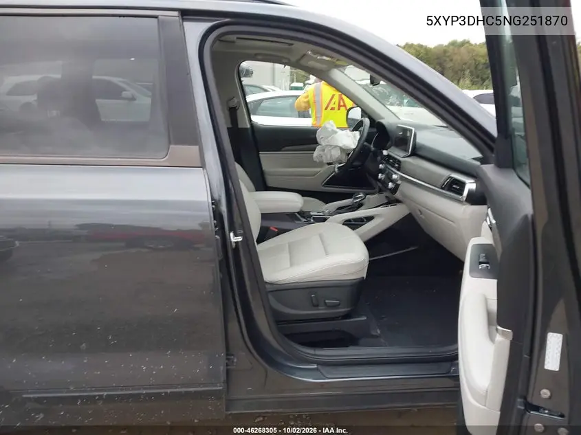 2022 KIA TELLURIDE VIN 5XYP3DHC5NG251870 — фото 5