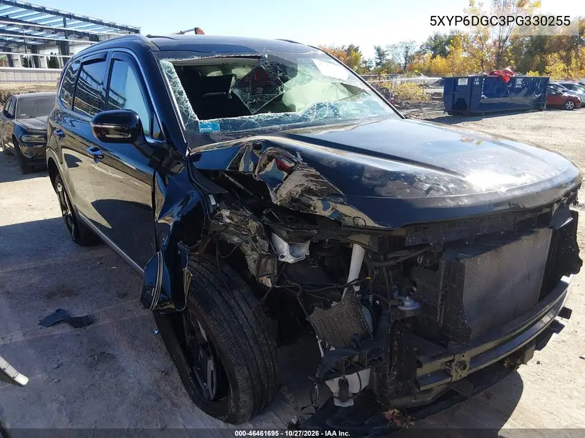 KIA TELLURIDE 2023, VIN 5XYP6DGC3PG330255