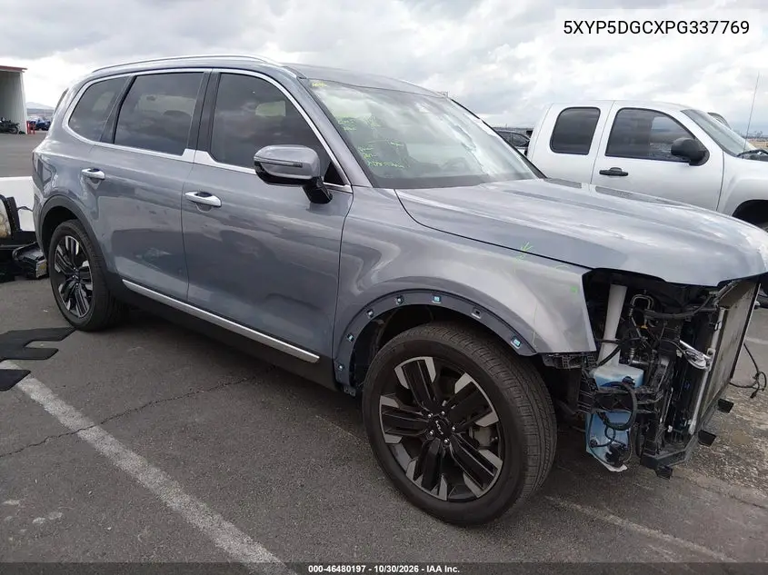 KIA TELLURIDE 2023, VIN 5XYP5DGCXPG337769