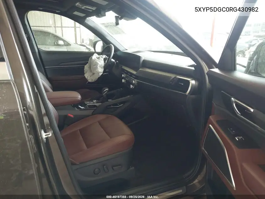 2024 KIA TELLURIDE VIN 5XYP5DGC0RG430982 — фото 5